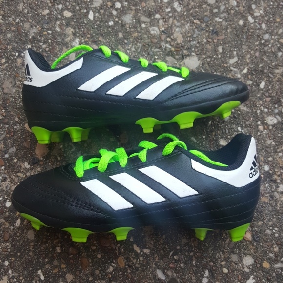 lime green adidas soccer cleats